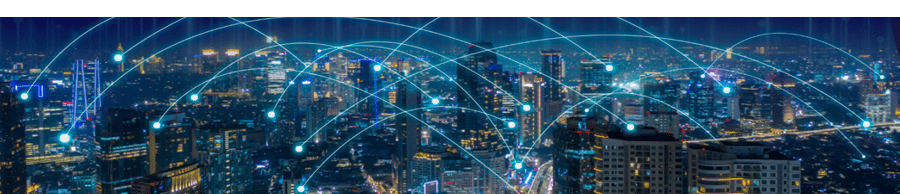 City skyline view - European Venture banner