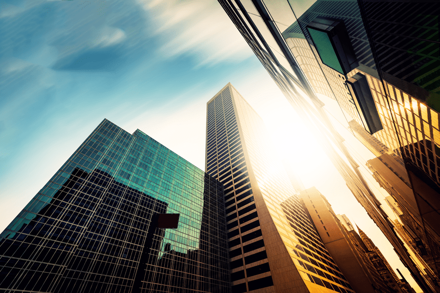 Vertical view of buildings - Why underwriting is vital to private credit success